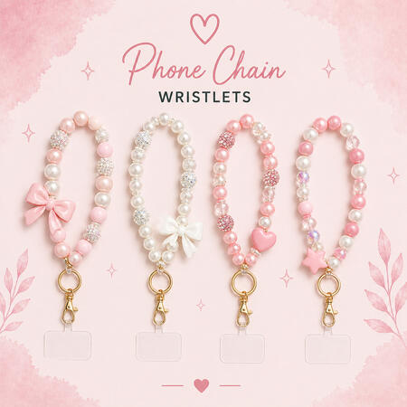 Phone Chain Wristlets